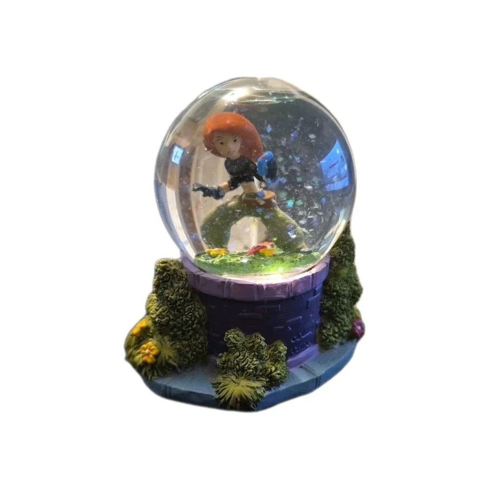 DISNEY KIM POSSIBLE MINI SNOW‎ GLOBE--RARE